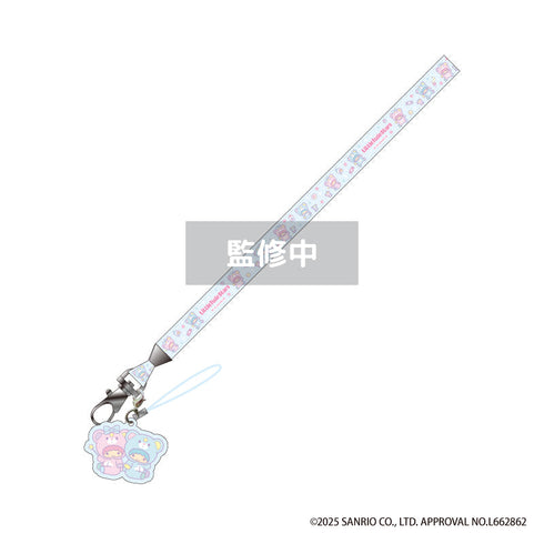 『リトルツインスターズ Dreamy Journey』リトルツインスターズ ネックストラップ パフポフ