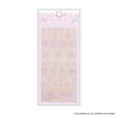 『サンリオキャラクターズ』リトルツインスターズ タイルシール エンジェル【202601再販】