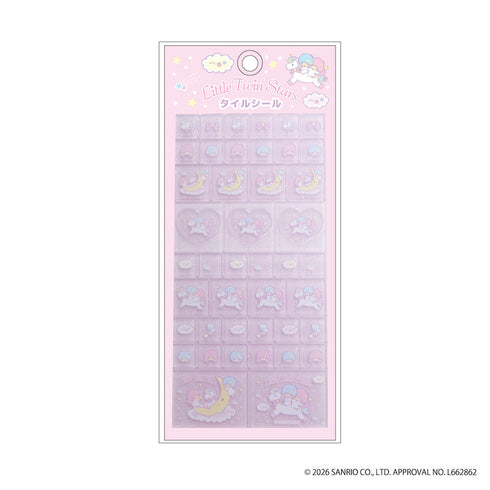 『サンリオキャラクターズ』リトルツインスターズ タイルシール ユニコーン【202601再販】