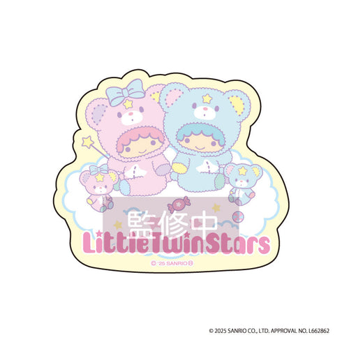 『リトルツインスターズ Dreamy Journey』リトルツインスターズTDキラキラステッカー BOX (全12種)