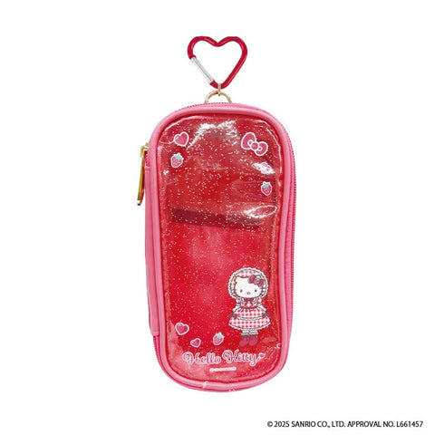 『ハローキティ』コスメポーチ レッド