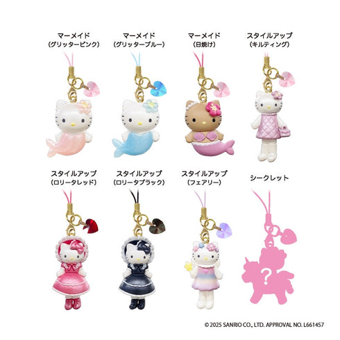 『ハローキティ』KT(style up series)TDマスコットストラップ3 BOX(全8種)【202610再販】