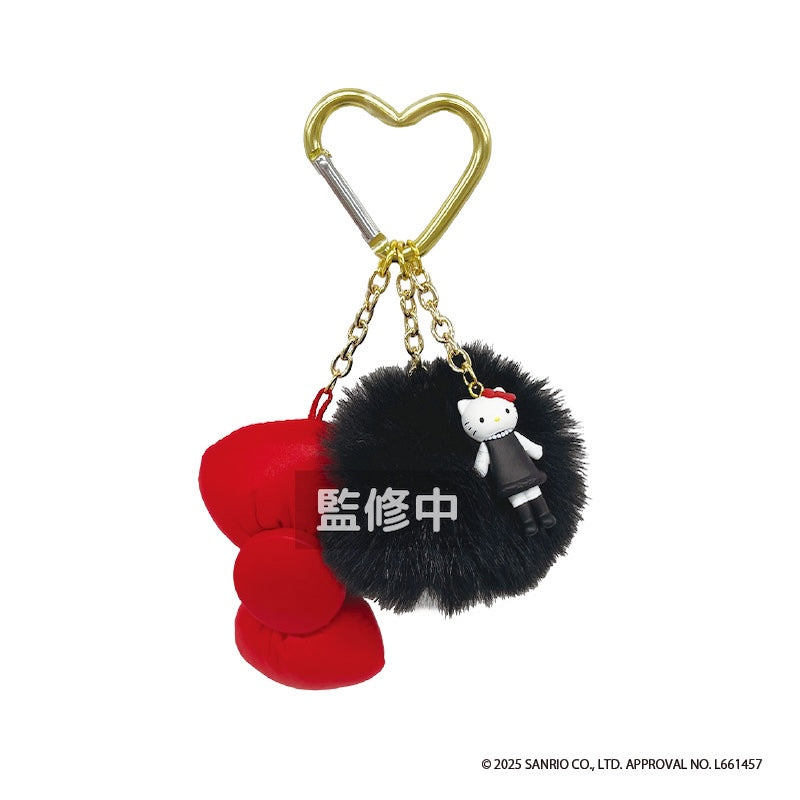 ハローキティ ストラップ 赤い衣装 ハローキティ 鈴根付 リボン レッド 和風 ストラップ 縁起