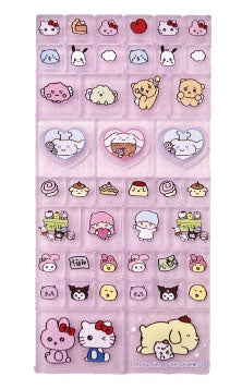 『チェゴシム×サンリオキャラクターズ』タイルシール パープル