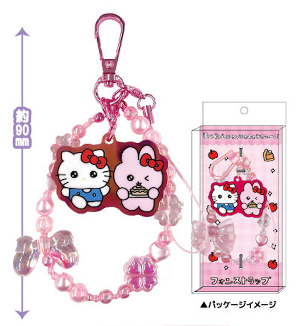 『チェゴシム×サンリオキャラクターズ』フォンストラップ ピンク