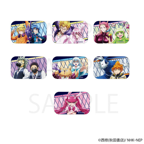 『魔入りました!入間くん』トレーディング ステンドガラス風スクエア缶バッジ【BOX】