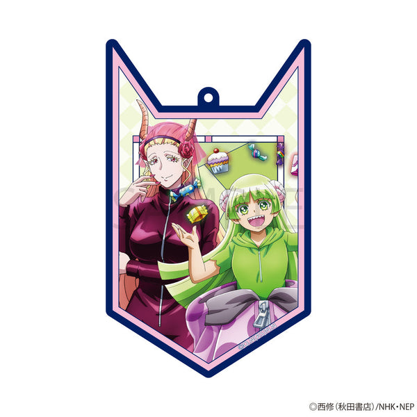 『魔入りました!入間くん』ステンドガラス風アクリルキーホルダー クララ&エリザベッタ