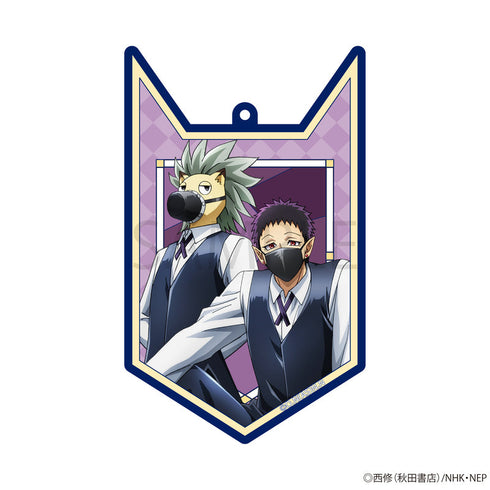 『魔入りました!入間くん』ステンドガラス風アクリルキーホルダー ジャズ&シュナイダー