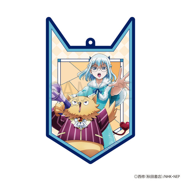 『魔入りました!入間くん』ステンドガラス風アクリルキーホルダー ケロリ&カムイ