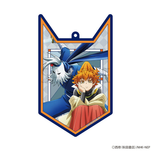 『魔入りました!入間くん』ステンドガラス風アクリルキーホルダー ピケロ&ゴエモン