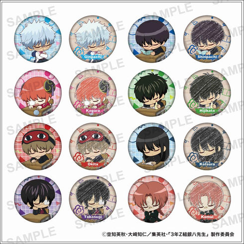 『3年Z組銀八先生』トレーディング缶バッジ【BOX】