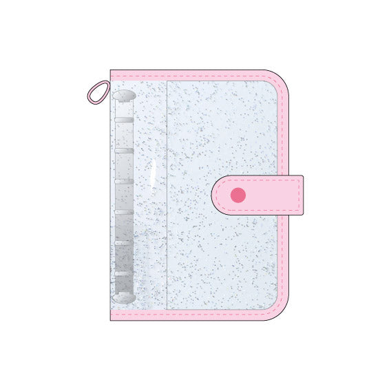 『推し活グッズ』ラメシールバインダー ピンク