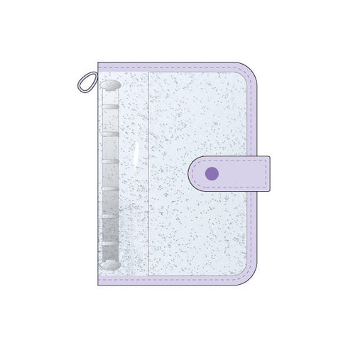 『推し活グッズ』ラメシールバインダー パープル