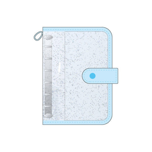 『推し活グッズ』ラメシールバインダー ブルー