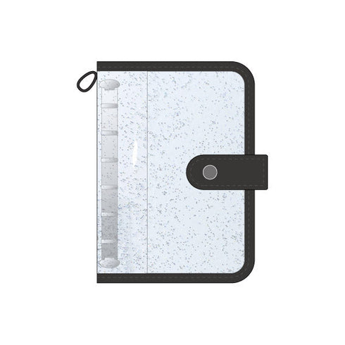 『推し活グッズ』ラメシールバインダー ブラック