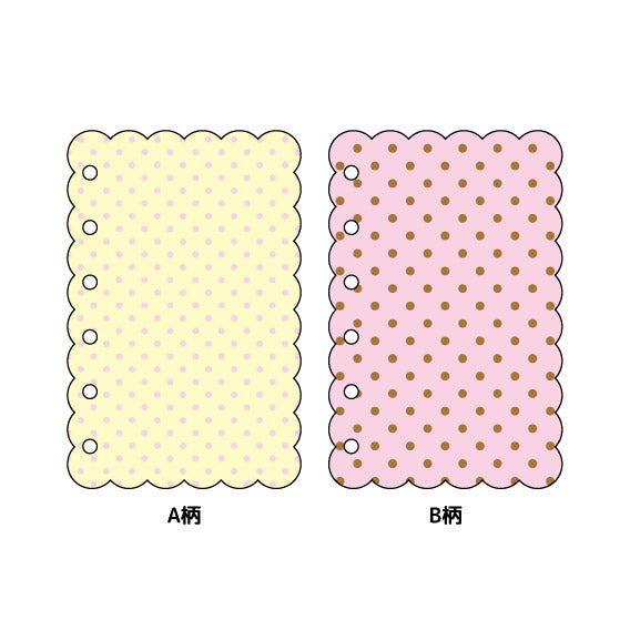 『推し活グッズ』シール台紙(リフィル) ドット