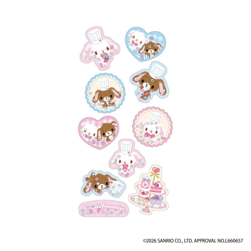 サンリオ『シュガーバニーズ』シャカシャカシール - Anime Store.JP