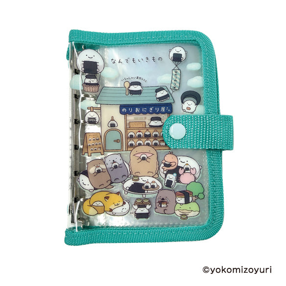 『なんでもいきもの』シールバインダー (ミントグリーン)