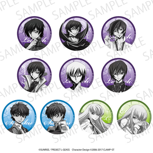 『コードギアス 反逆のルルーシュ』トレーディングラメ缶バッジ【BOX】