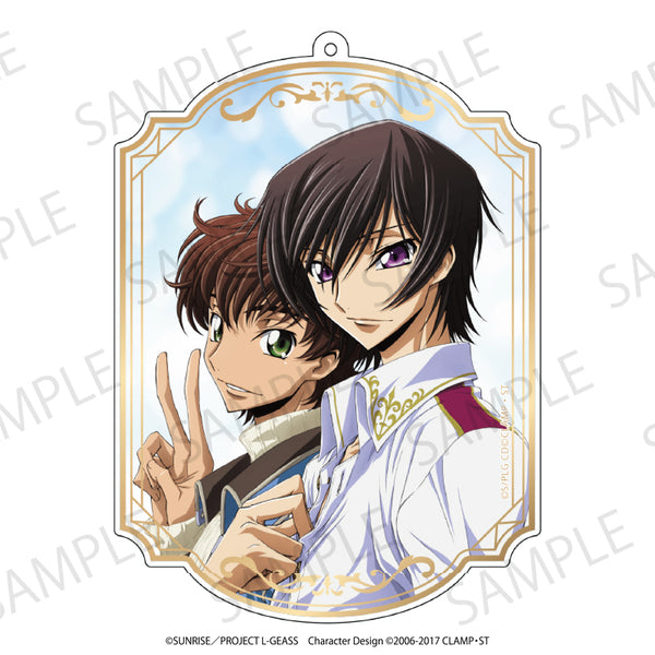 《Code Geass 反叛的魯路修》壓克力吊飾 魯路修&蘇扎克C【202608再版】