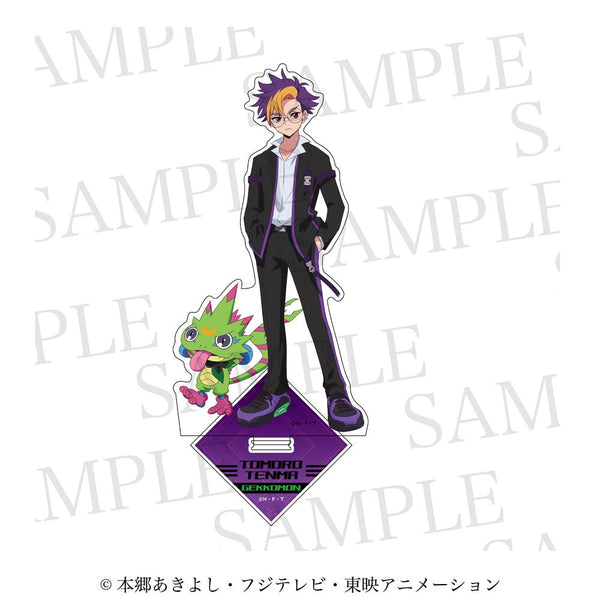 『DIGIMON BEATBREAK』アクリルスタンド トモロウ&ゲッコーモン 描き下ろし suit.Ver.