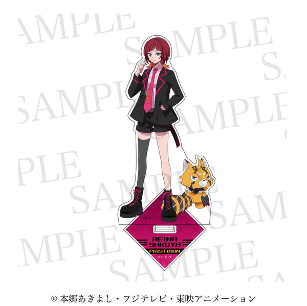 『DIGIMON BEATBREAK』アクリルスタンド レーナ&プリスティモン 描き下ろし suit.Ver.