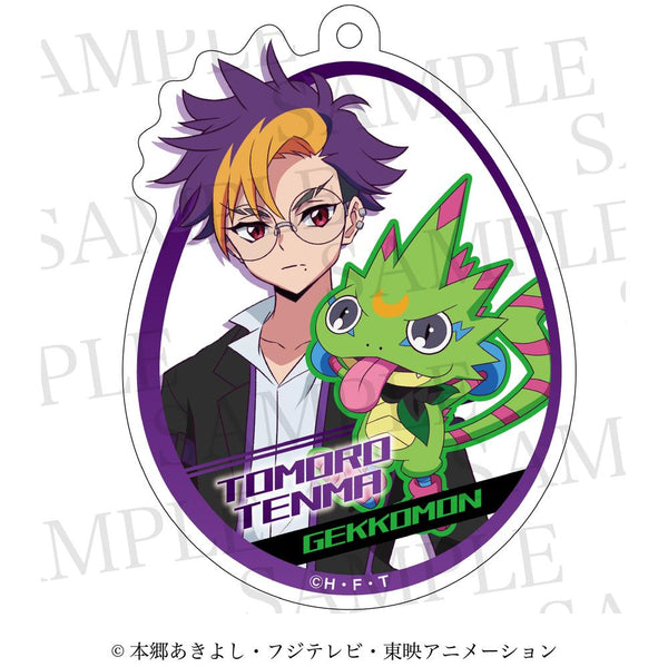 『DIGIMON BEATBREAK』アクリルキーホルダー トモロウ&ゲッコーモン 描き下ろし suit.ver