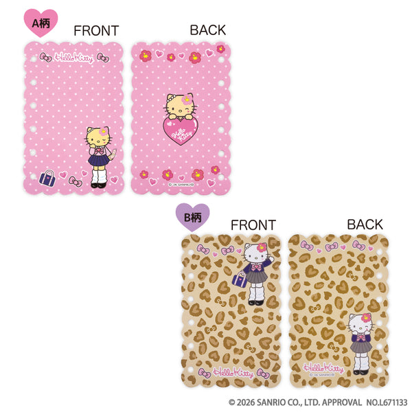 『サンリオキャラクターズ』MM♡KU♡KT シール台紙 (ハローキティ)
