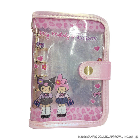 『サンリオキャラクターズ』MM♡KU♡KT シールバインダー (マイメロディ♡クロミ)