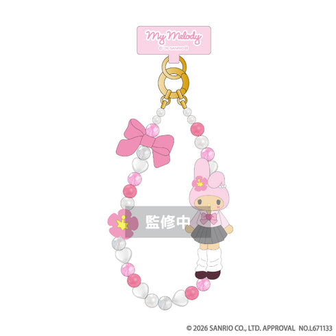『サンリオキャラクターズ』MM♡KU♡KT フォンストラップ(マイメロディ)
