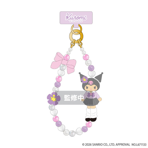 『サンリオキャラクターズ』MM♡KU♡KT フォンストラップ(クロミ)