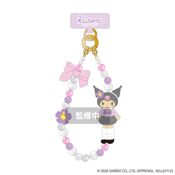 『サンリオキャラクターズ』MM♡KU♡KT フォンストラップ(クロミ)