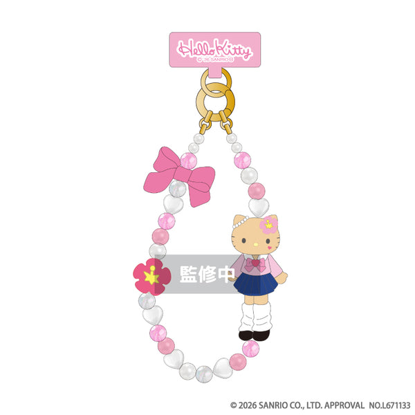 『サンリオキャラクターズ』MM♡KU♡KT フォンストラップ(ハローキティ)
