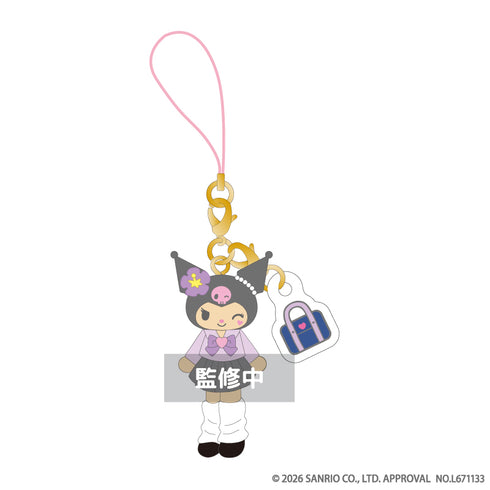 『サンリオキャラクターズ』MM♡KU♡KT TDチャーム付きMCストラップBOX(全8種)