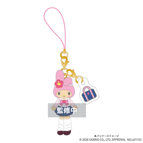 『サンリオキャラクターズ』MM♡KU♡KT TDチャーム付きMCストラップBOX(全8種)