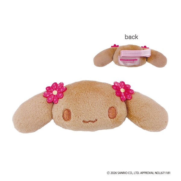 Sanrio Cinnamon Angels Plush Multi-Clip (Mocha)