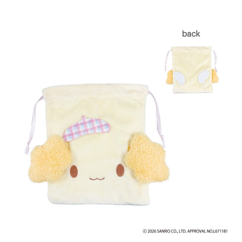 『サンリオ』シナモエンジェルス フェイス巾着 (シフォン)