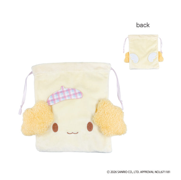 『サンリオ』シナモエンジェルス フェイス巾着 (シフォン)