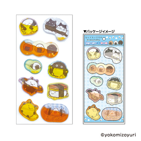 『なんでもいきもの』ウォーターインシール のりおにぎりずかん