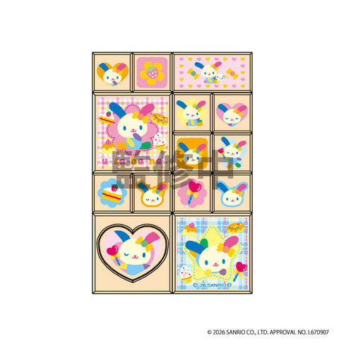 "Sanrio Characters" Trading Mini Tile Stickers, 2 Boxes (10 Varieties Total)