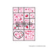 "Sanrio Characters" Trading Mini Tile Stickers, 2 Boxes (10 Varieties Total)