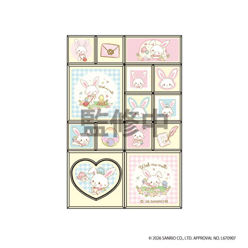 "Sanrio Characters" Trading Mini Tile Stickers, 2 Boxes (10 Varieties Total)