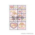 "Sanrio Characters" Trading Mini Tile Stickers, 2 Boxes (10 Varieties Total)
