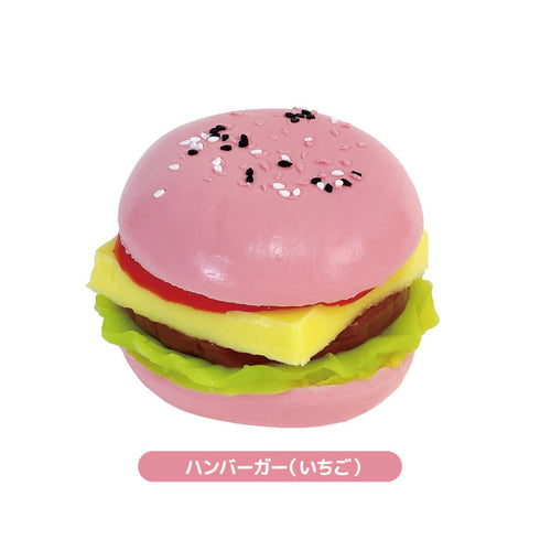 『Sweet Puni』スイートプニシリコンスクイーズ イチゴバーガー