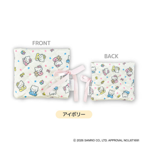 『サンリオ Hello Kitty Lovely Babies♡ -ハローキティ ラブリーベイビーズ-』KT Lovely Babies キルティングアルバム アイボリー