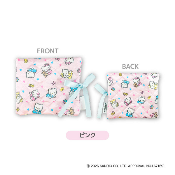『サンリオ Hello Kitty Lovely Babies♡ -ハローキティ ラブリーベイビーズ-』KT Lovely Babies キルティングアルバム ピンク