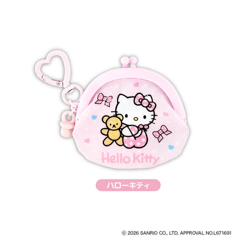 『サンリオ Hello Kitty Lovely Babies♡ -ハローキティ ラブリーベイビーズ-』KT Lovely Babies TDミニガマ口ポーチBOX(全6種)