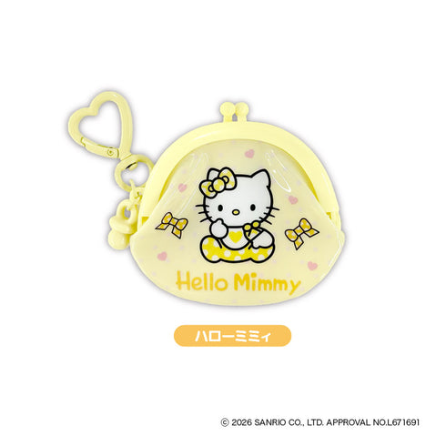 『サンリオ Hello Kitty Lovely Babies♡ -ハローキティ ラブリーベイビーズ-』KT Lovely Babies TDミニガマ口ポーチBOX(全6種)