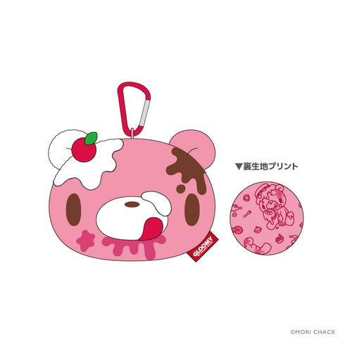 『いたずらぐまのグルーミー』グルーミー ぬいぐるみポーチ ピンク