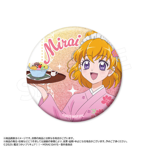 『魔法つかいプリキュア!!~MIRAI DAYS~』描き下ろし甘味処ver. トレーディンググリッター缶バッジ【BOX】